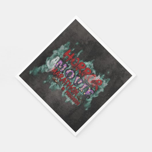 Serviette En Papier Marathon d'Halloween Horror en cours (Coin)