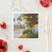 Serviette En Papier Marbella (En situation)