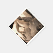 Serviette En Papier Marble Angel Sculpture Art Imprimer (Coin)