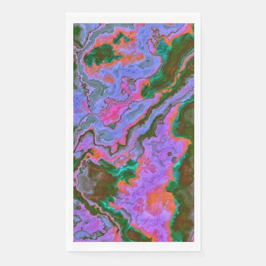 Serviette En Papier Marbre aigre (Devant)