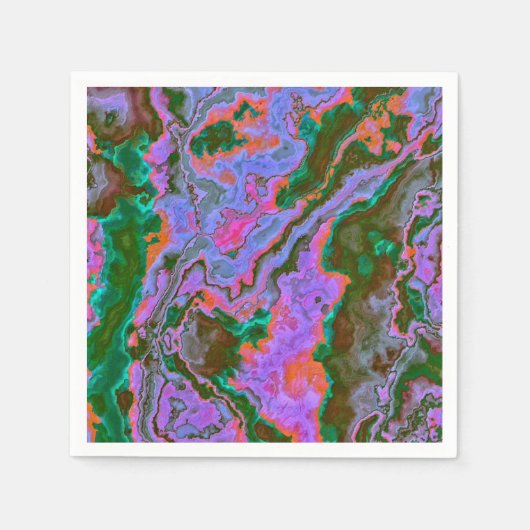 Serviette En Papier Marbre aigre (Devant)