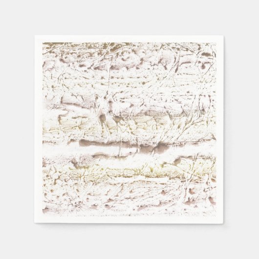 Serviette En Papier Marbre brun clair (Devant)