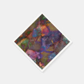 Serviette En Papier Marbre de chalcopyrite de minerai de paon (Coin)