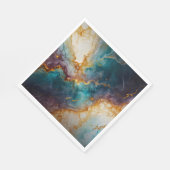 Serviette En Papier Marbre mystique (Coin)