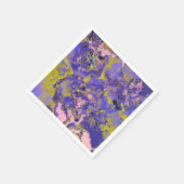 Serviette En Papier Marbre Radioactif (Coin)