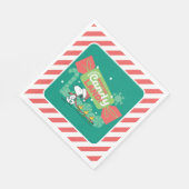 Serviette En Papier Marcher Dans Un Pays De Bonbons D'Hiver! (Coin)