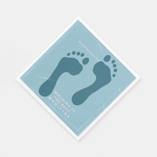 Serviette En Papier Marcher est le meilleur médicament Hippocrate cita (Coin)