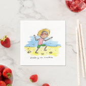 Serviette En Papier Marcher sur Sunshine (En situation)