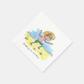 Serviette En Papier Marcher sur Sunshine (Coin)