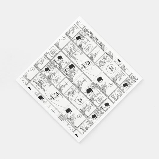 Serviette En Papier Marcie & Pepperment Patty En Classe (Coin)