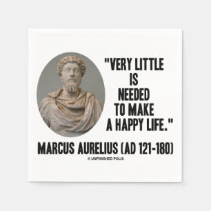 Serviette En Papier Marcus Aurelius très peu requis pour faire la vie