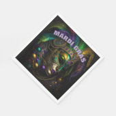 Serviette En Papier Mardi Gras (Coin)
