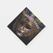 Serviette En Papier Mardi Gras (Coin)
