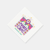 Serviette En Papier Mardi Gras Arch, Galveston, Texas (Coin)