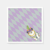 Serviette En Papier Mardi Gras Aussie (Devant)
