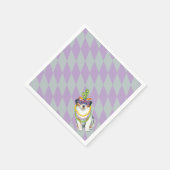 Serviette En Papier Mardi Gras Aussie (Coin)