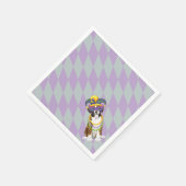 Serviette En Papier Mardi Gras Boxer (Coin)