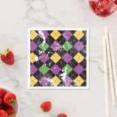 Serviette En Papier Mardi Gras Essentials Porte - clé (En situation)