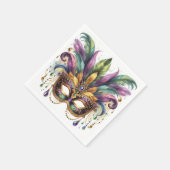 Serviette En Papier Mardi Gras Masquerade (Coin)