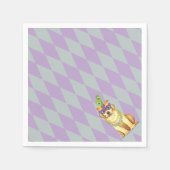 Serviette En Papier Mardi Gras YellowLab (Devant)