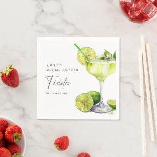 Serviette En Papier Margarita Fête des mariées mexicaine Fiesta