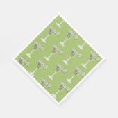 Serviette En Papier Margarita Green (Coin)