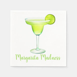 Serviette En Papier Margarita Madness