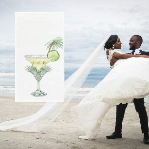 Serviette En Papier Margaritas Mariage tropical Cocktail
