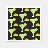 Serviette En Papier Margaritas + Tacos ! (Devant)