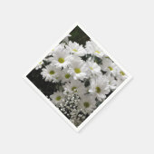 Serviette En Papier Marguerites (Coin)