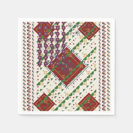 Serviette En Papier Mariage  (Devant)
