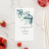 Serviette En Papier Mariage (En situation)