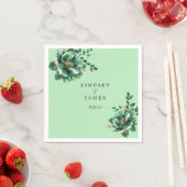 Serviette En Papier Mariage (En situation)