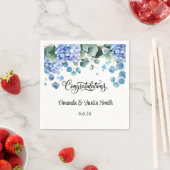 Serviette En Papier Mariage (En situation)