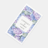 Serviette En Papier Mariage (Coin)