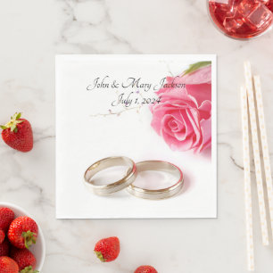 Serviette En Papier Mariage