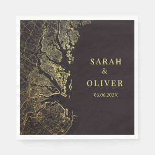 Serviette En Papier Mariage à Annapolis Maryland Baie de Chesapeake