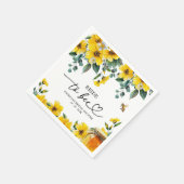 Serviette En Papier Mariage à venir : Fête de la future mariée (Coin)