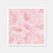 Serviette En Papier Mariage Abstrait rose (Devant)