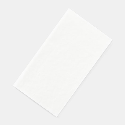 Serviette En Papier Mariage blanc clair (Coin)