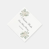 Serviette En Papier Mariage Boho espagnol (Coin)