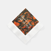 Serviette En Papier Mariage Camouflage serviettes (Coin)