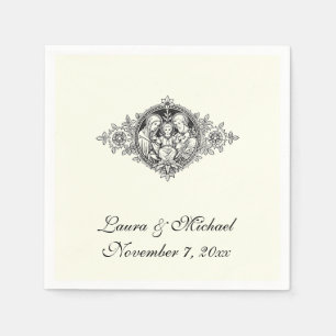 Serviette En Papier Mariage Catholique de la Sainte Famille Religieuse