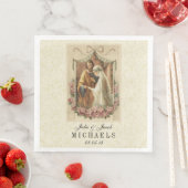 Serviette En Papier Mariage catholique de mariée mariage Mary Joseph (En situation)