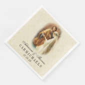 Serviette En Papier Mariage catholique de mariée mariage Mary Joseph (Coin)