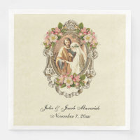 Mariage catholique Vintage Vierge Marie St. Joseph