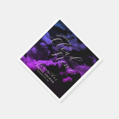 Serviette En Papier Mariage Céleste Nuage Neuf Galaxie (Coin)