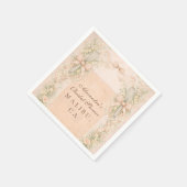Serviette En Papier Mariage Cuisine Emportée (Coin)
