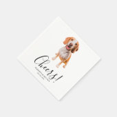 Serviette En Papier Mariage d'animaux de compagnie (Coin)