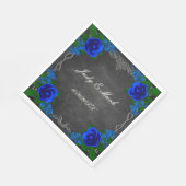 Serviette En Papier Mariage de automne de la Commission royale des Ros (Coin)